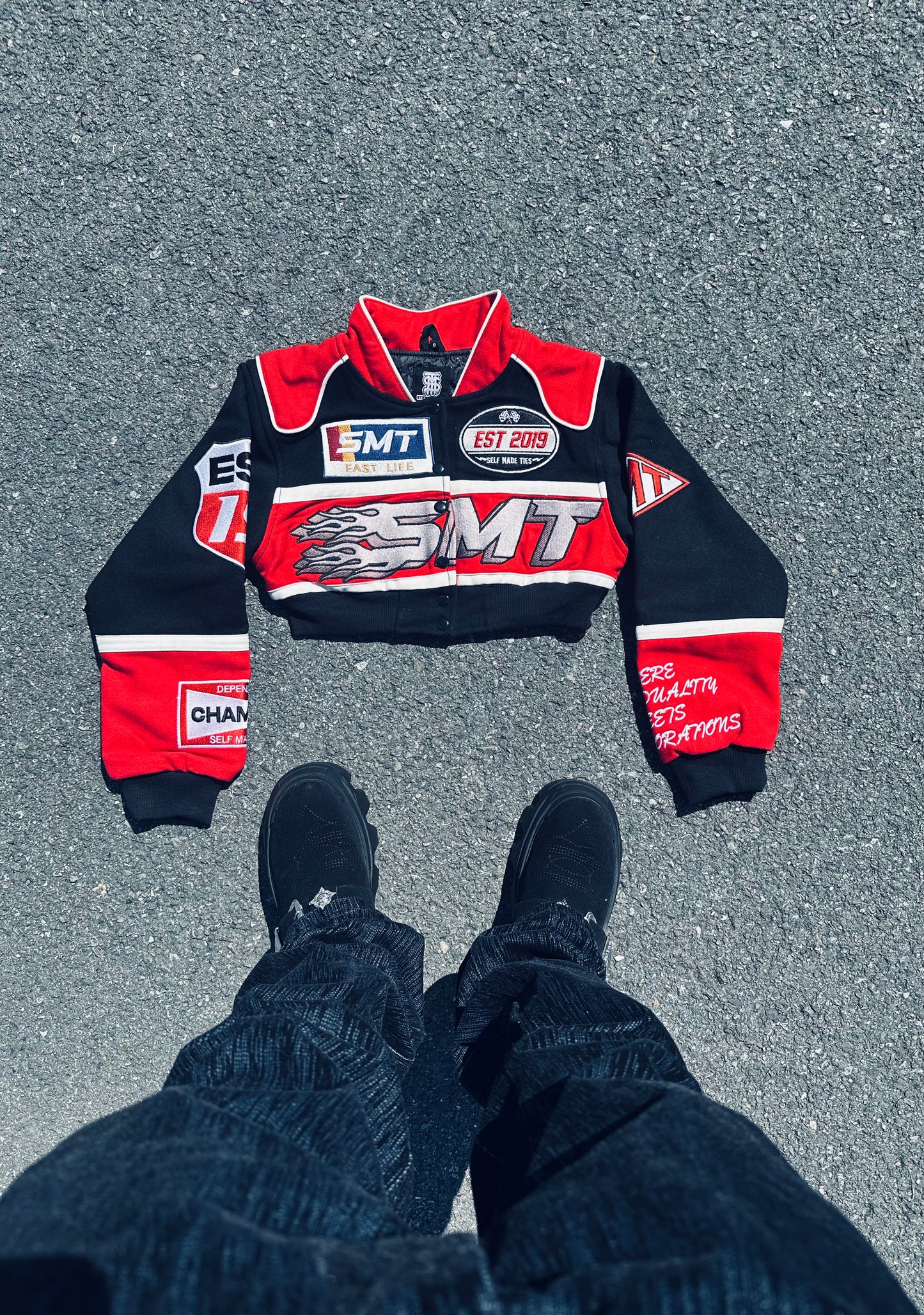 SMT CROP-TOP RACING JACKETS